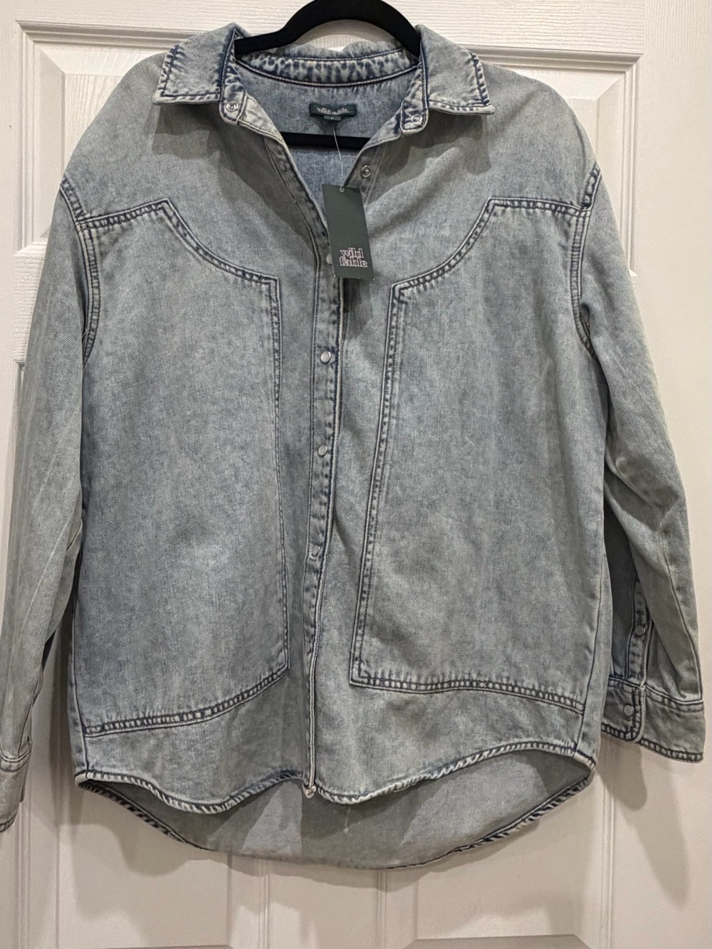 Womens Light Wash Denim Jacket - TARGET